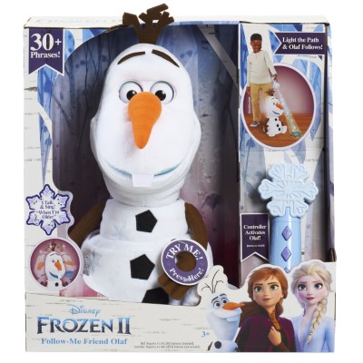 Frozen 2 peluche interactivo Olaf sígueme - vista alternativa