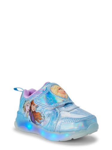 Frozen 2 tenis deportivos para niñas con luces