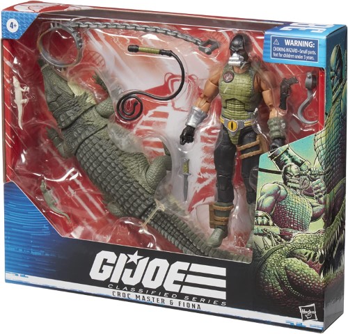 GI Joe Classified Series Croc Master & Fiona - imagen adicional