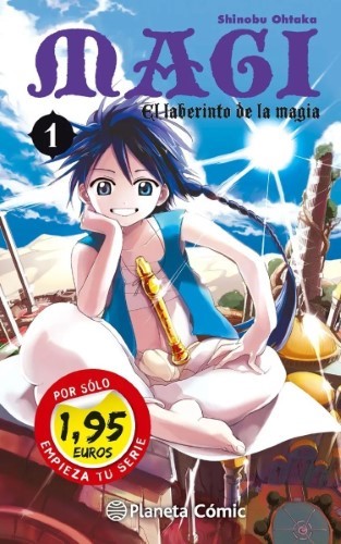 Libro manga Magi El Laberinto de la Magia Planeta CULTURA GEEK