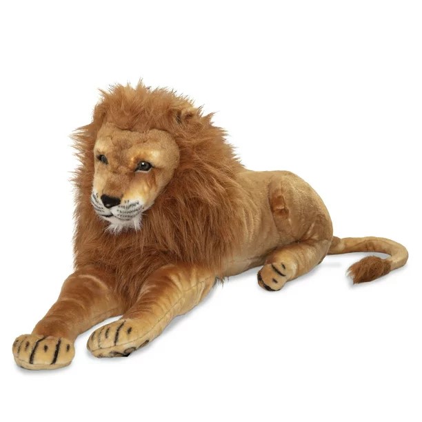 Melissa & Doug León de peluche grande