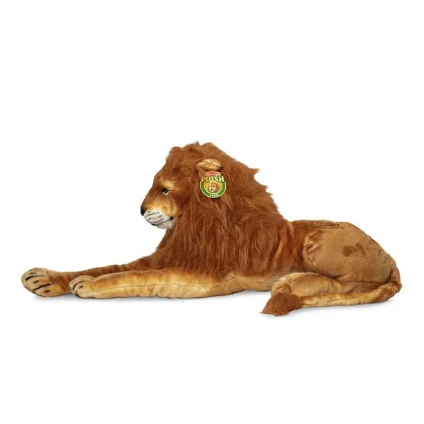Melissa & Doug León de peluche grande - vista alternativa