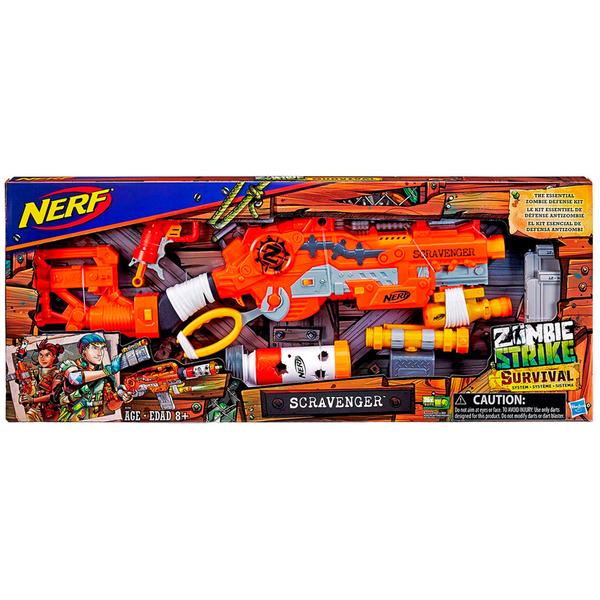 NERF Zombie Strike Survival Scravenger E1754 - vista alternativa