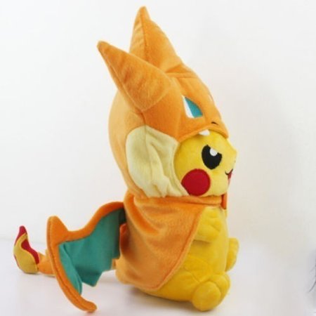 Pokemon peluche Pikachu gorro Charizard - vista alternativa