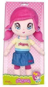 Pinypon peluche Softies muñeca rosa - vista alternativa
