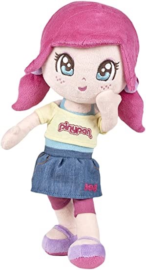 Pinypon peluche Softies muñeca rosa