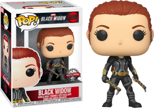 Pop Marvel Black Widow 609 - traje gris - vista alternativa