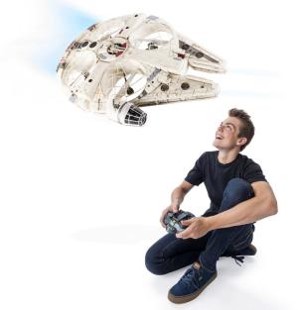 Star Wars Air Hogs Dron del Halcón Milenario - vista alternativa