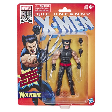 X-Men figura Wolverine Retro espada muramasa - vista alternativa
