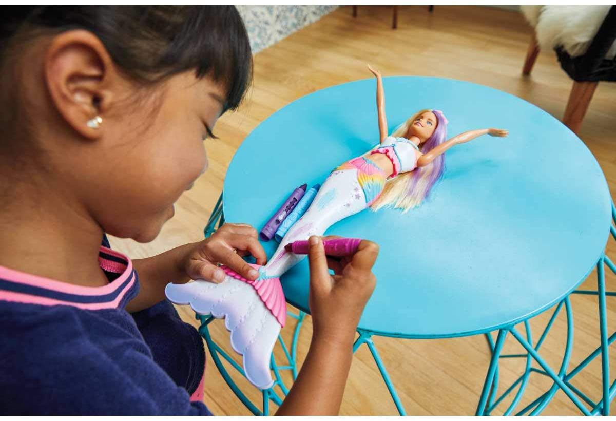 Barbie sirena diseños mágicos Crayola GCG67 - imagen adicional