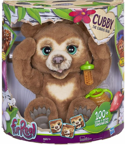 Furreal Cubby el oso curioso