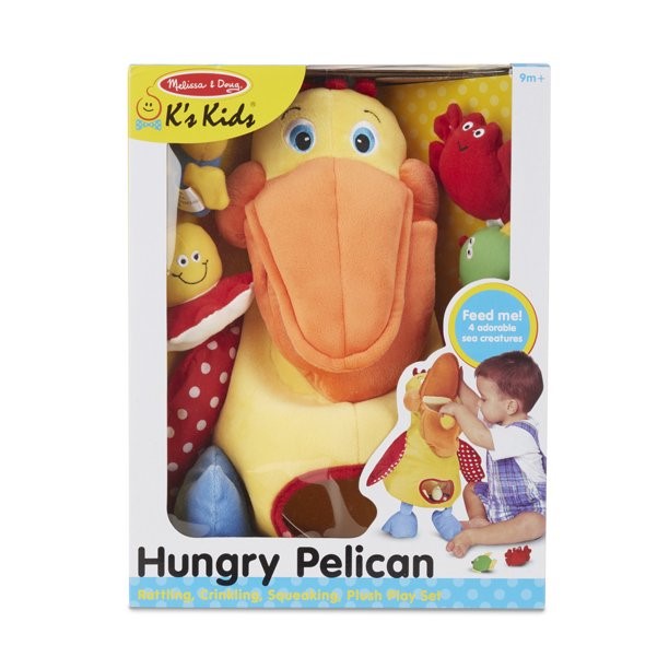 Melissa & Doug Pelícano de peluche didáctico - vista alternativa