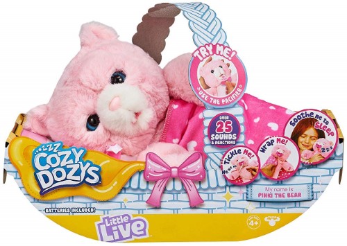Little Live Cozy Dozys peluche Pinki