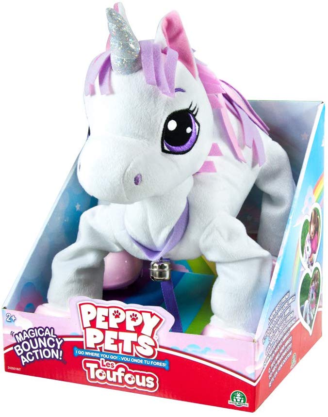 Peppy Pets peluche unicornio que camina - vista alternativa