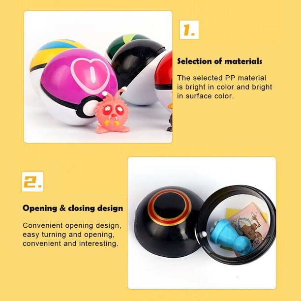 Pokémon 12 pokébolas con figuras y accesorios - imagen adicional