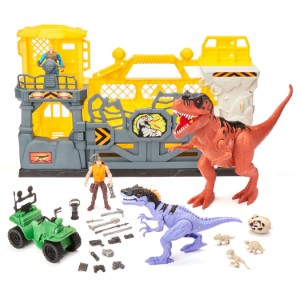 Set Jaula dinosaurios 28 pcs Kid Connection OPORTUNIDADES