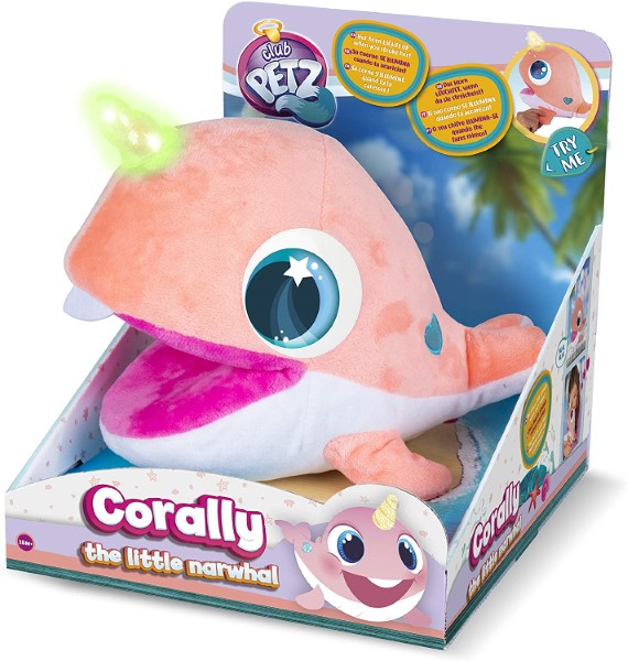 Club Petz Corally pequeño narval - vista alternativa