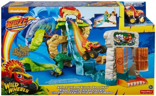 Blaze Monster Machines circuito acrobático - vista alternativa