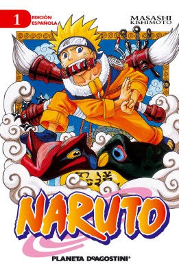 Libro manga Naruto #1 Pulguero Kachivaches CULTURA GEEK