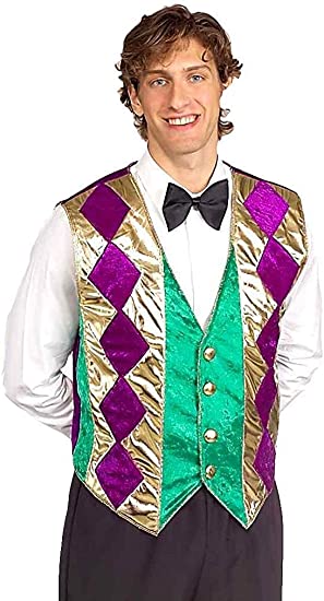 Chaleco Mardi Gras