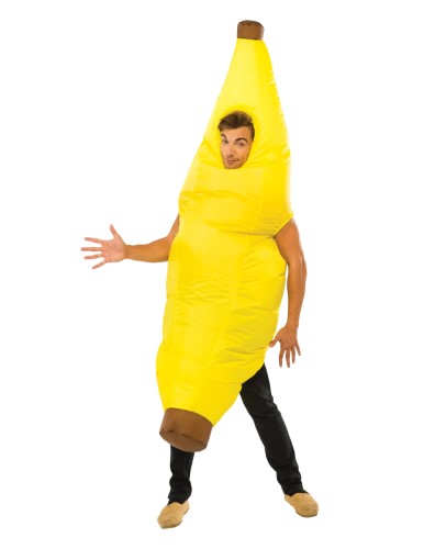 Disfraz inflable de banana - Adulto