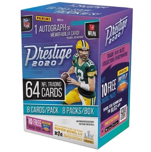 NFL Prestige 2020 cartas coleccionables
