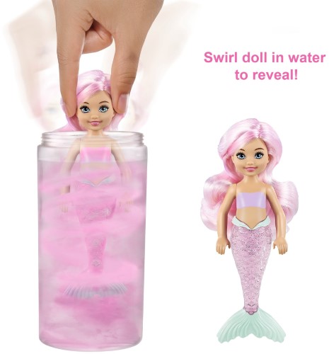 Barbie Color Reveal Chelsea sirena - imagen adicional