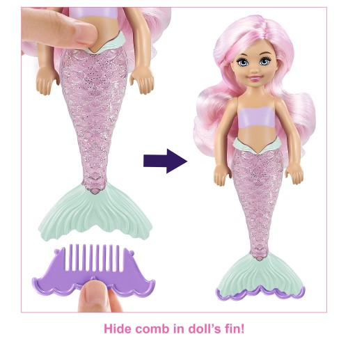 Barbie Color Reveal Chelsea sirena - imagen adicional