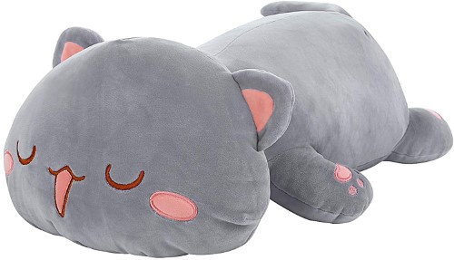 Almohada cojín peluche gato Talla S