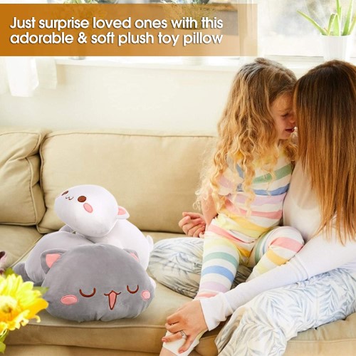 Almohada cojín peluche gato Talla S - vista alternativa