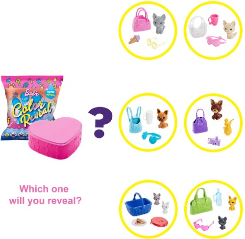 Barbie Color Reveal mascotas - vista alternativa