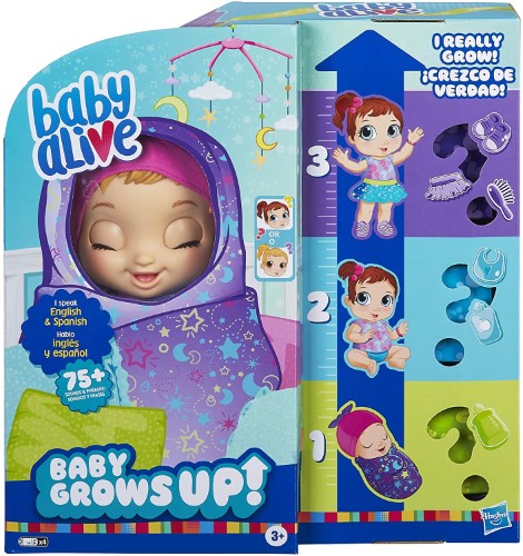 Baby Alive crezco de verdad - Azul