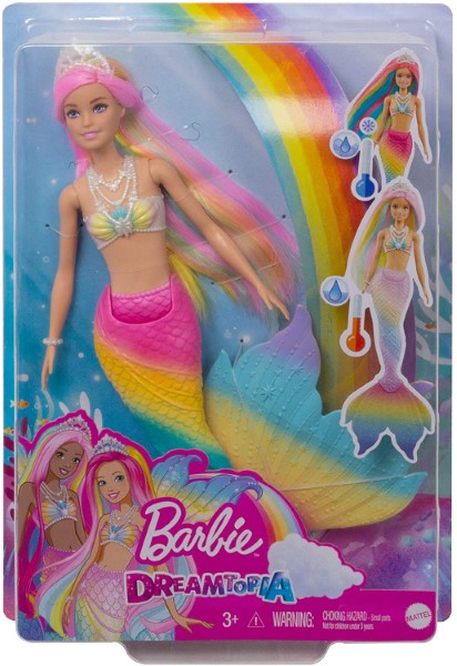 Barbie Sirena Arcoíris GTF89 - vista alternativa