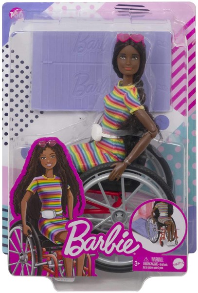 Barbie Fashionistas #166 Silla Ruedas - vista alternativa