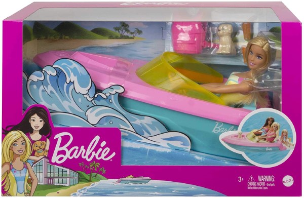 Barbie y su lancha GRG30 - vista alternativa