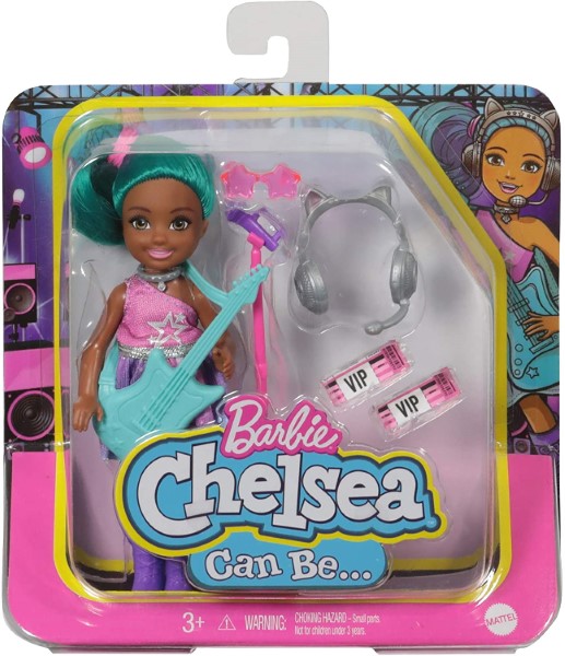 Barbie Chelsea Quiero ser Estrella Rock - vista alternativa