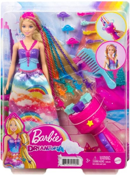 Barbie Princesa Trenzas de Colores - vista alternativa