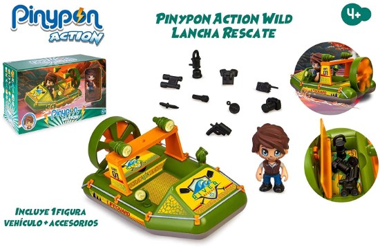 Pinypon Action Lancha de rescate - imagen adicional