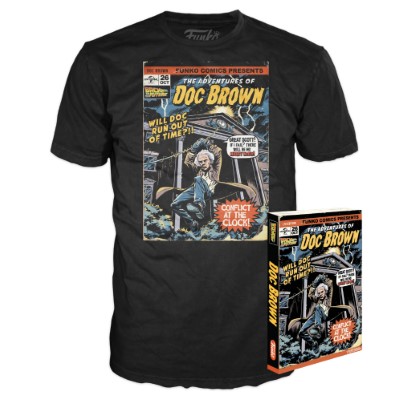 Funko Doc Brown Comic y Souvenir