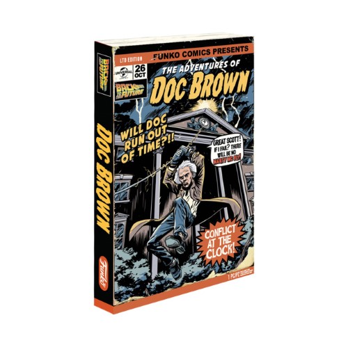 Funko Doc Brown Comic y Souvenir - vista alternativa