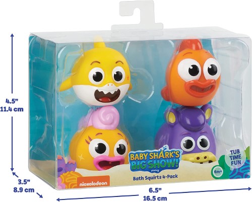Baby Shark's Big Show set juguetes de baño - vista alternativa