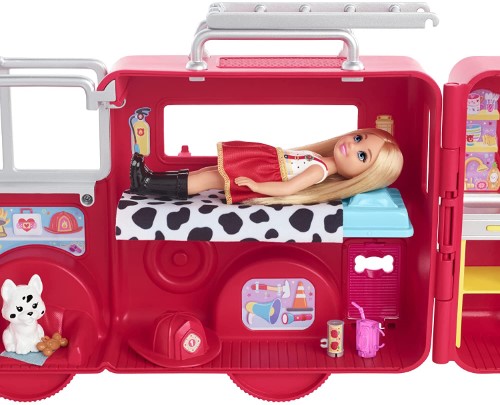 Barbie Chelsea y su carro de bomberos - imagen adicional