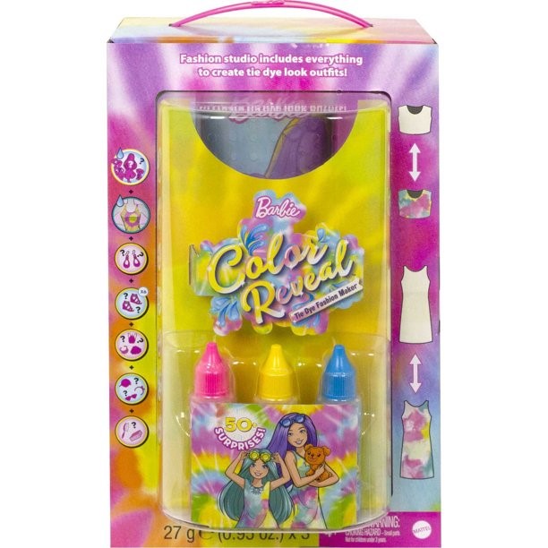 Barbie Color Reveal Diseño de Modas Tie Dye - vista alternativa