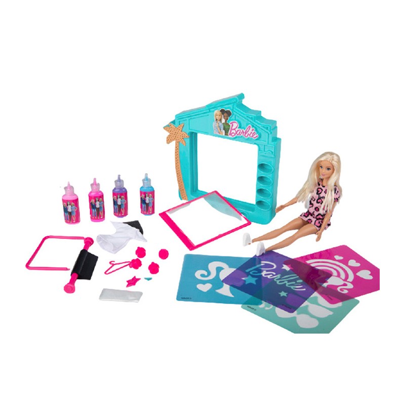 Barbie estudio diseño camisetas - vista alternativa