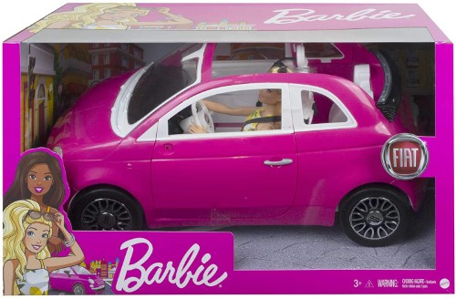 Barbie y su carro FIAT 500 - GXR57 - vista alternativa