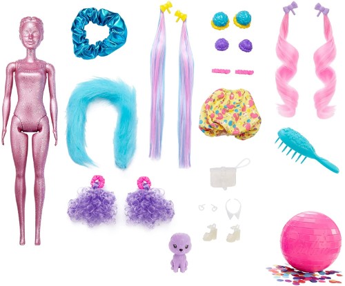 Barbie Color Reveal Glitter! Hair Feature 1 - vista alternativa