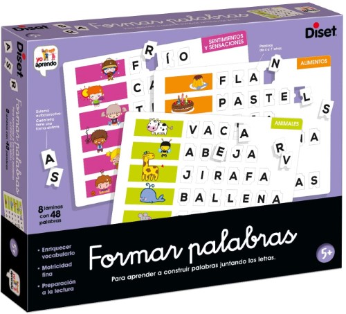 Diset Juego Educativo Formar palabras