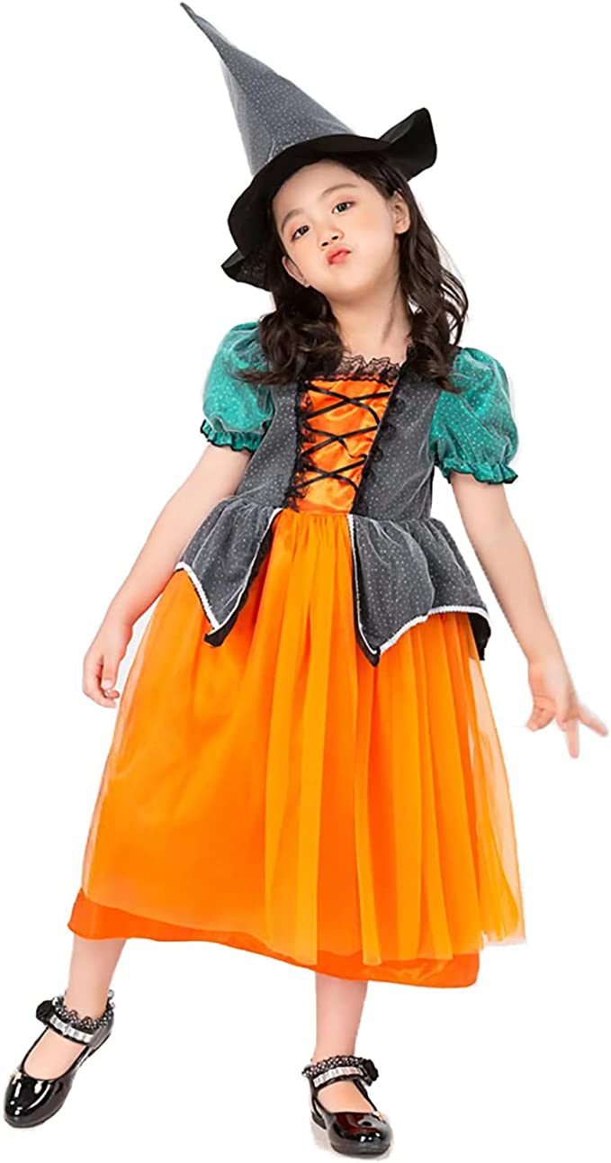 Disfraz Bruja de Calabaza Halloween