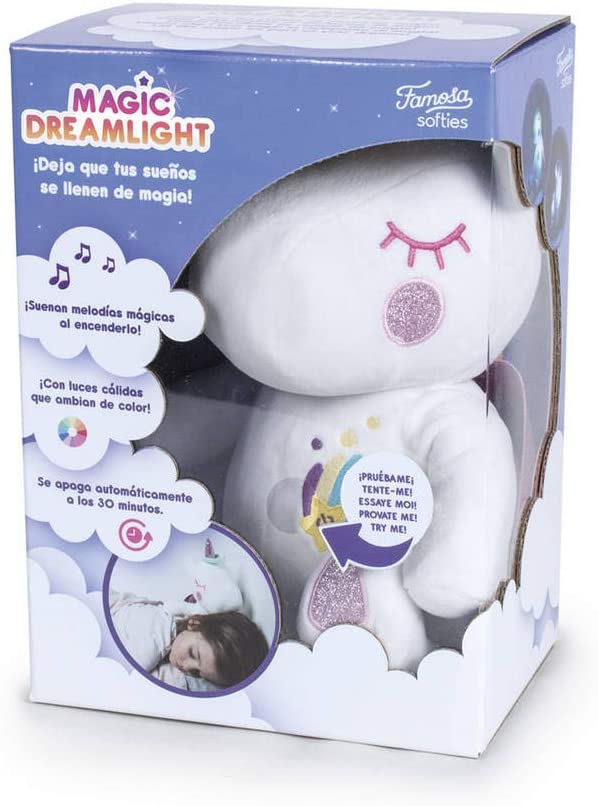 Famosa Softies Magic Dreamlight unicornio - vista alternativa