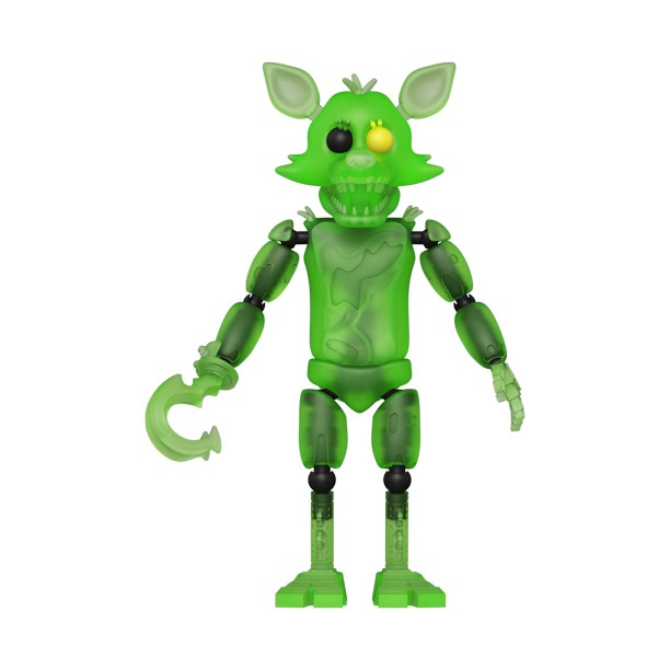 Five Nights Freddys figura Foxy Radioactivo